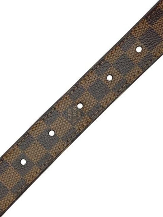 Louis Vuitton M9744 Santure Mini Belt Accessories Small Damier Leather Brown main image 8